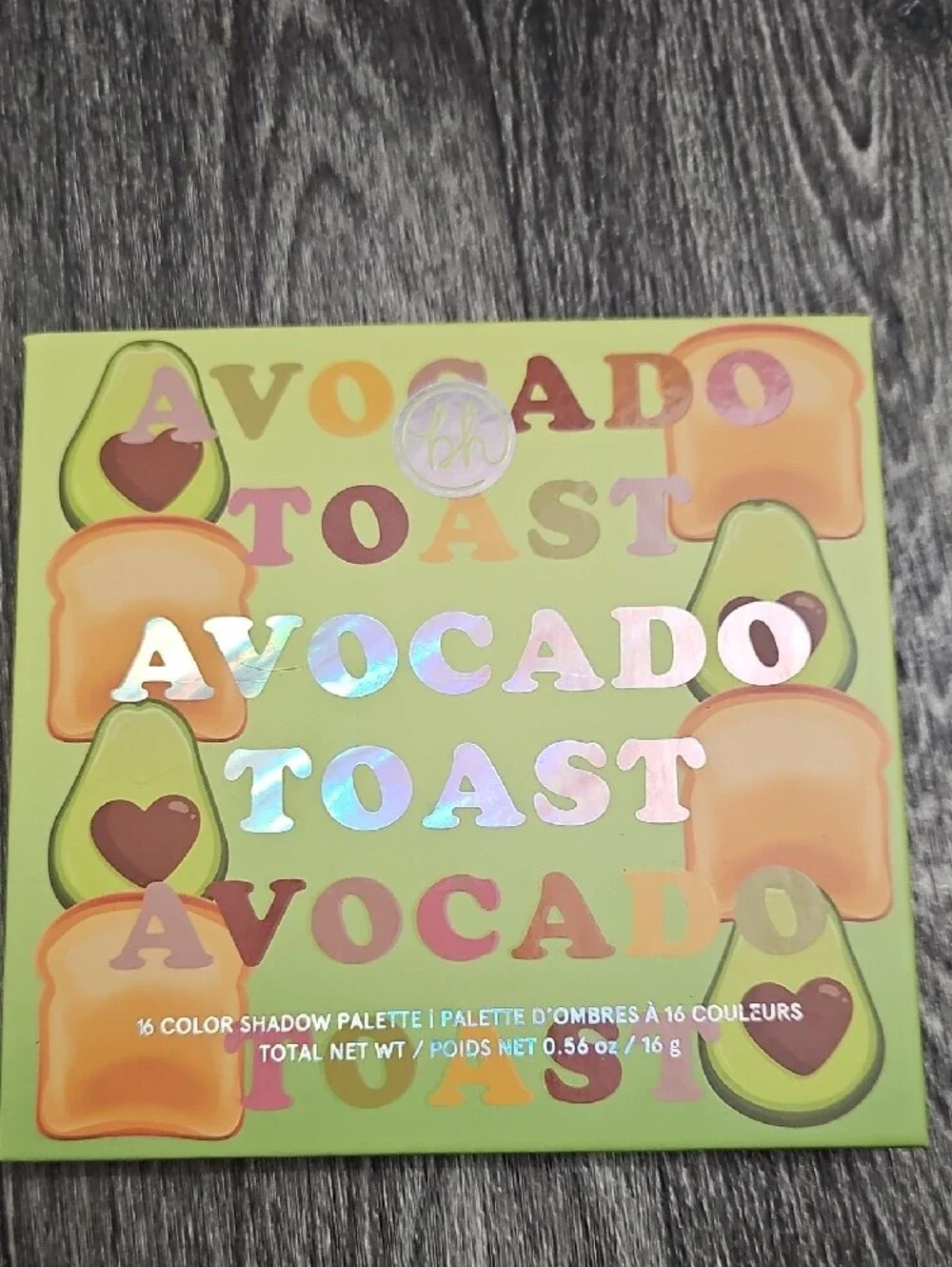 BH Cosmetics AVOCADO TOAST palette
